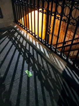 Gate Shadows Stock Photos