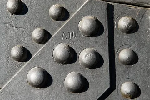 Gate studs Stock Photos