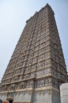 Gate tower gopuram Stock Photos