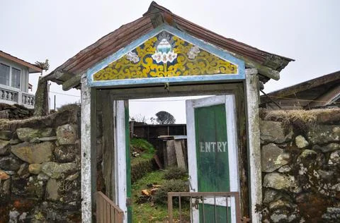 The Gate to Tranquility Stock Photos