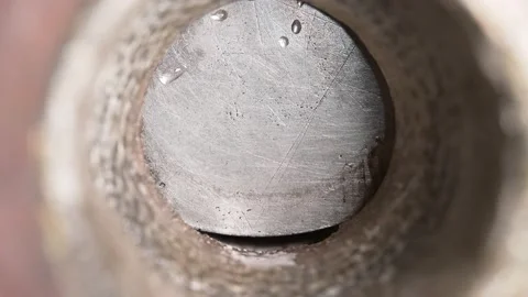 Gate valve opens Stock Footage 169835346