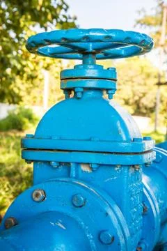 Gate valve Stock Photos