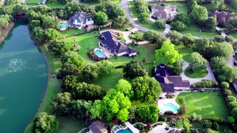 Gated Community Stock Footage 247943775