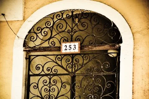 Gated door Stock Photos