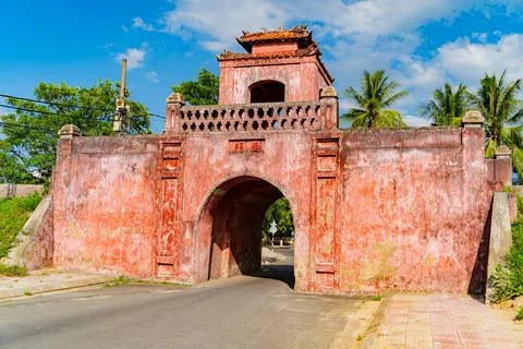 The gates of the ancient citadel. Foto stock