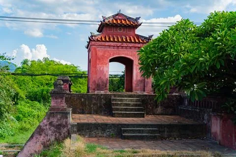 The gates of the ancient citadel. Foto stock