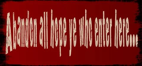 Gates of Hell Stock Illustration