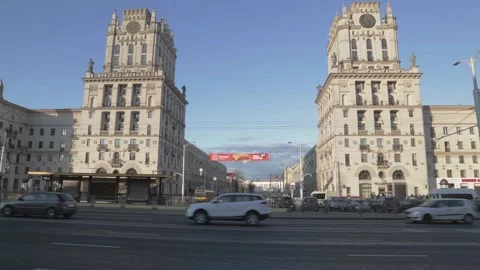 Gates of Minsk 3 Stock Footage 164335029