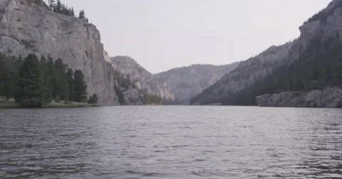 The Gates Of The Mountains Stock Footage 60793936