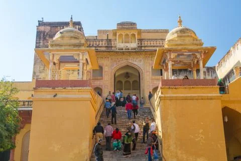 Gateway at Amber Fort Stock Photos