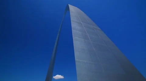 Gateway Arch 2 Time-lapse 스톡 동영상 63285774