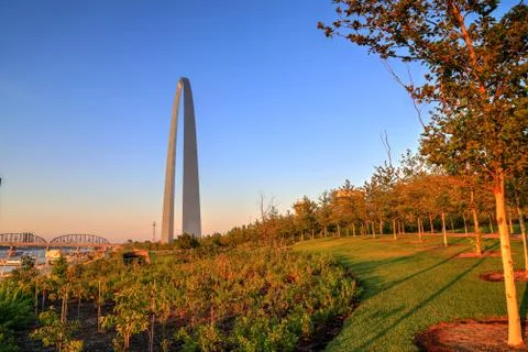 Gateway Arch in St. Louis Stock Photos