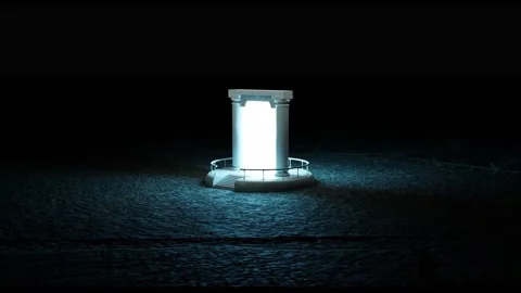 The gateway to the beyond of the living world. Stock Footage 319872952