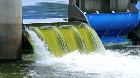 Gateway dam. Stock Footage 40301488