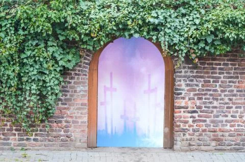 The gateway to heaven. Stock Photos
