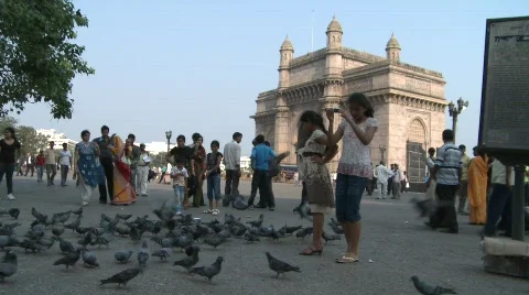 Gateway of India Stock Footage 710091