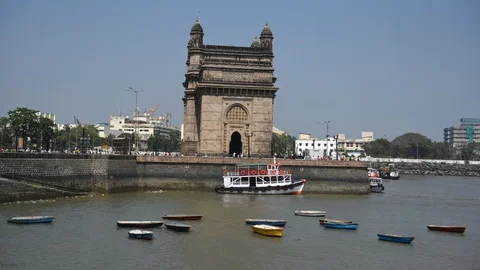 Gateway of India Stock-Footage 98818544