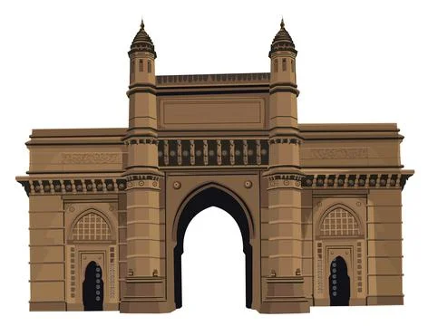 Gateway of India Illustrazione stock