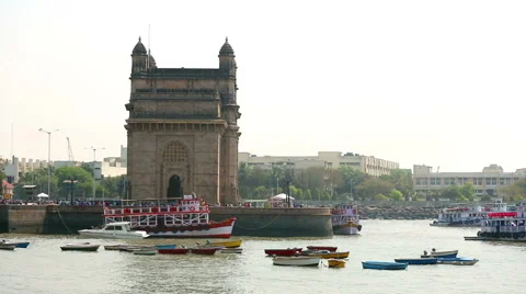 Gateway of India, Mumbai Stock Footage 66760004