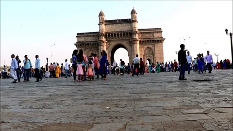 Gateway of India, Mumbai Stock Footage 71606380