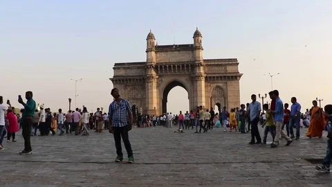 Gateway of India, Mumbai 库存影片 72460705