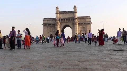 Gateway of India, Mumbai Stock Footage 72460797