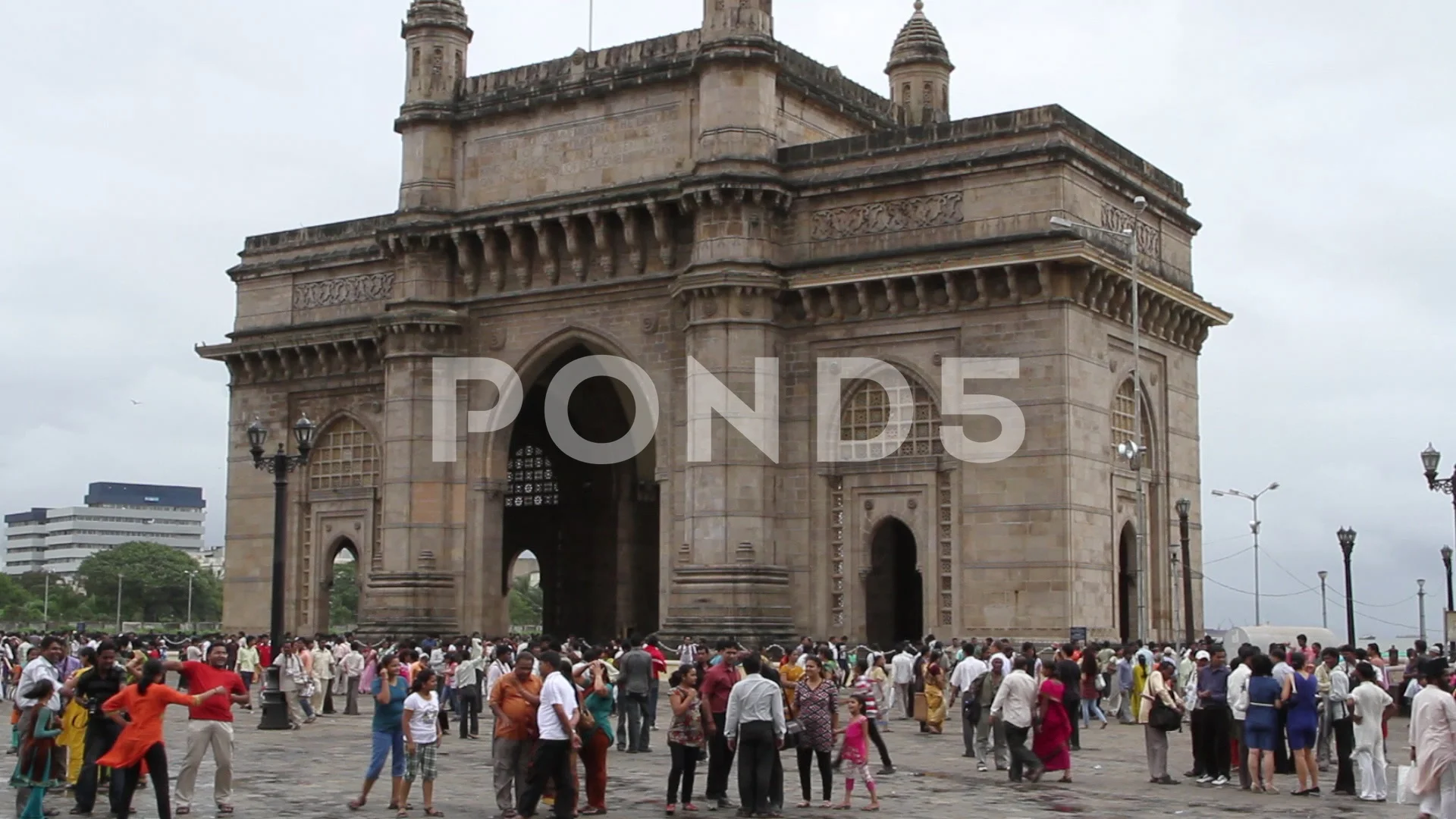 The Gateway of India in Mumbai, India | Stock Video | Pond5