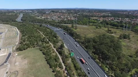Gateway Motorway Stock Footage 57252020