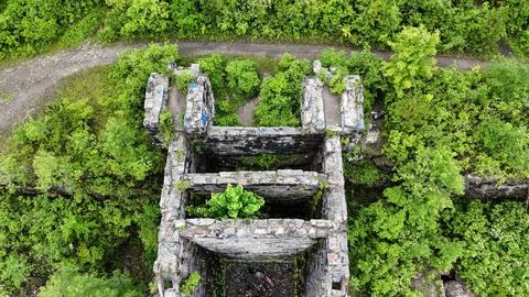 The Gateway to a Network - Split Rock Quarry - Syracuse, NY Stock-Fotos