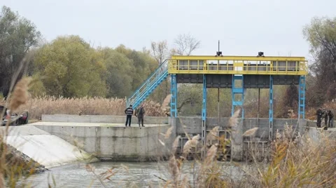 Gateway to the River Video stock 43815918