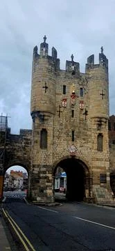 Gateway in York Foto stock