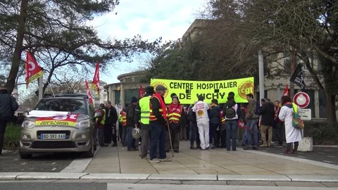 Gathering of anger Stock Footage 124264835