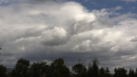 Gathering dark storm clouds of crisis Stock Footage 115237974