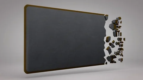 A gathering of the debris background for text Stock Footage 78481981