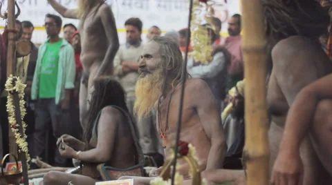 Gathering of Naga Saints 库存影片 58764014