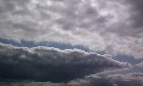 Gathering Storm Clouds. Foto stock