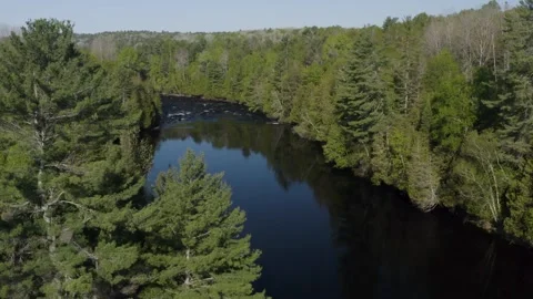 Gatineau river views. Stock Footage 316315866
