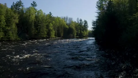 Gatineau river views. Stock Footage 316316292