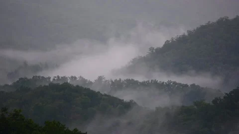 Gatlinburg clouds Stock Footage 146549742