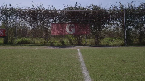 Gatorade on the Sidelines of a Soccer Field Stock-Footage 141086044