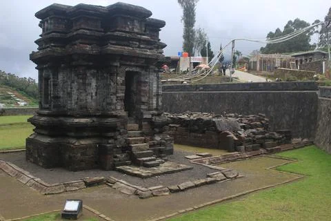 Gatotkaca temple Stock Photos
