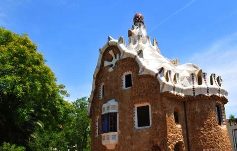 Gaudi house Stock Photos