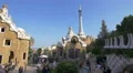 Gaudi's architecture in Park Guell, Barcelona 4k or 4k+ Resolution