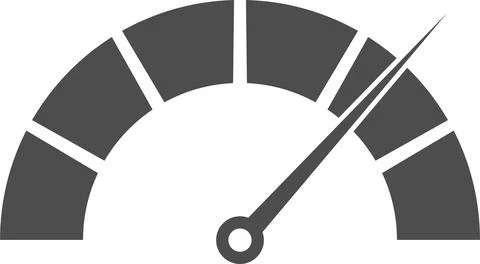 Gauge icon. Stock Illustration