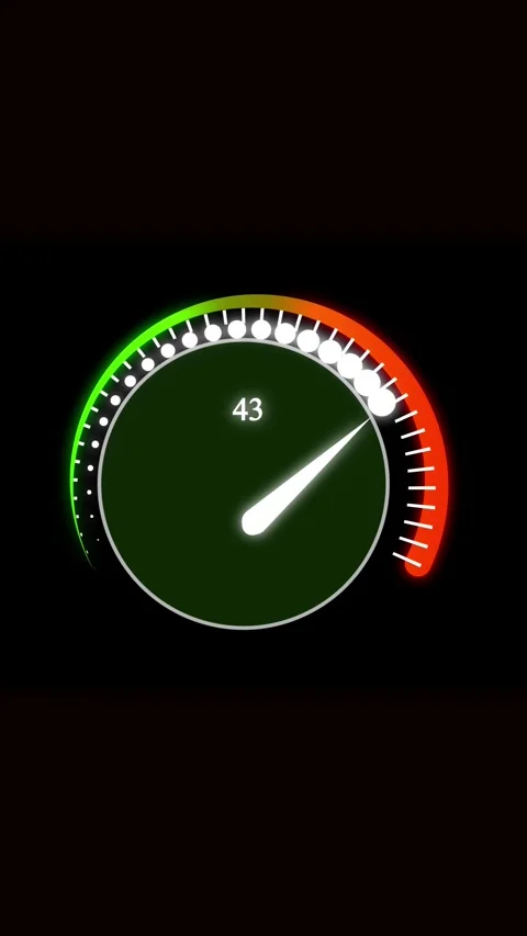 Gauge meter animation 28 progress level vertical video digital hud interfac.. Stock Footage 321722301