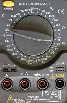 Gauges Electrical Engineering Stock Photos