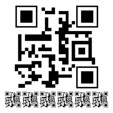 Gauges qr code label cartoon vector graphic イラスト素材