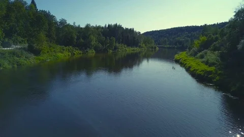 Gauja Sigulda hd Stock Footage 115108675