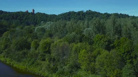 Gauja Turaida hd Stock Footage 115108431