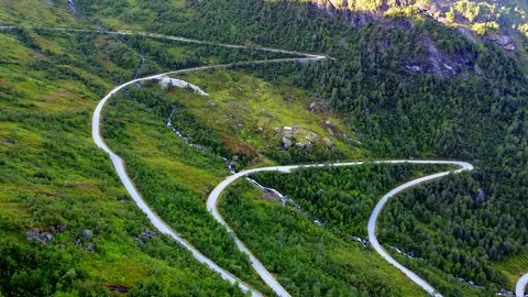 Gaularfjellet in Norway Stock Footage 239551858